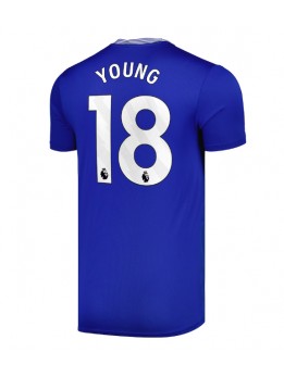 Billige Everton Ashley Young #18 Hjemmedrakt 2024-25 Kortermet